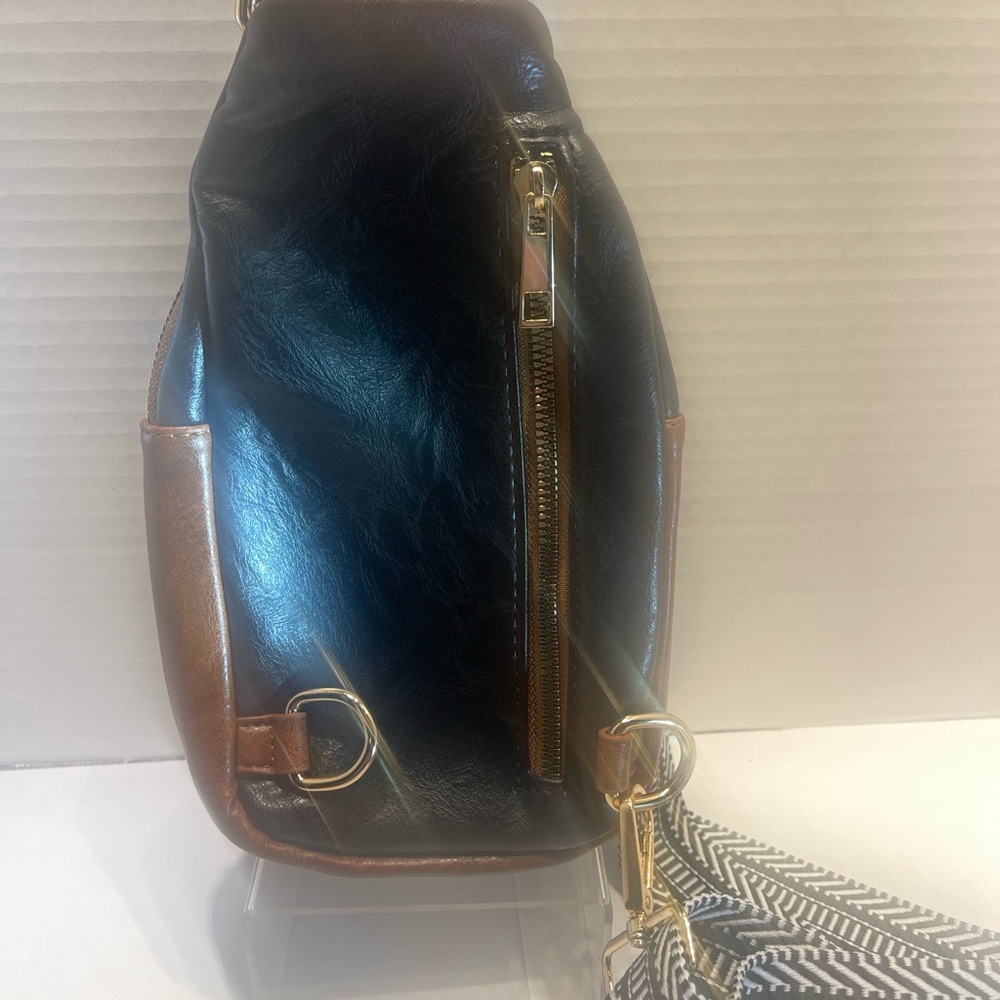 Prada Upcycled Leather Crossbody Bag NWOT Giftable Men and Women - Picture 3 of 7